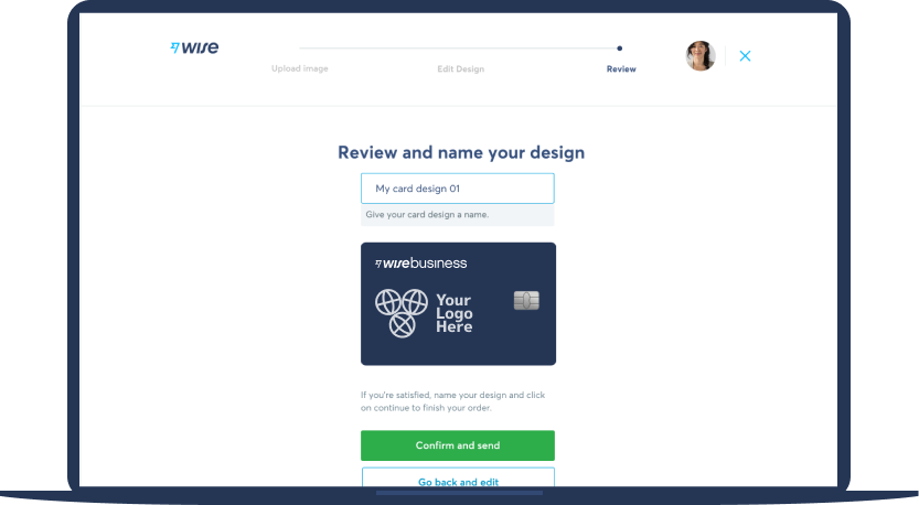 Get your logo printed on your business cards  